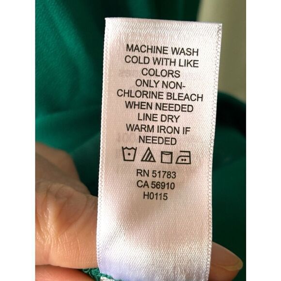 Maurice's Women's Size Small Emerald Green
Open Back Maxi Formal Dress • Wedding - Picture 12 of 12